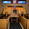 Traditional hot stone bath in Bhutan